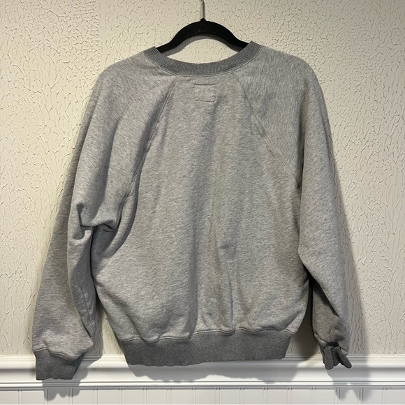 American Eagle Outfitters Gray and Green Crewneck Sweater size medium - Picture 8 of 12